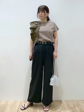 hiroさん(レディース・162cm)の夏コーディネート