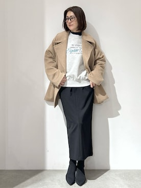 NAKAさん（レディース・161cm）の秋コーディネート
