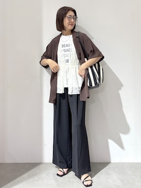 NAKAさん(レディース・161cm)の春コーディネート