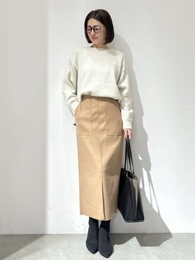 NAKAさん(レディース・161cm)の冬コーディネート