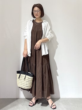 NAKAさん（レディース・161cm）の春コーディネート