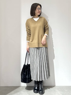 NAKAさん(レディース・161cm)の秋コーディネート