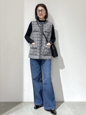 NAKAさん(レディース・161cm)の冬コーディネート
