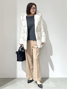 NAKAさん(レディース・161cm)の冬コーディネート