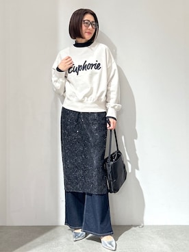 NAKAさん（レディース・161cm）の冬コーディネート