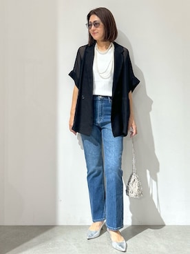 NAKAさん（レディース・161cm）の夏コーディネート