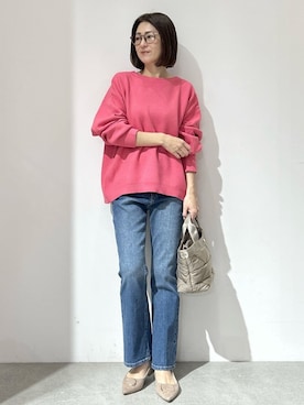 NAKAさん(レディース・161cm)の冬コーディネート