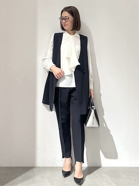 「index（インデックス）のアイテム（トップス）」を使った、NAKAさん（レディース・161cm）の冬コーディネート