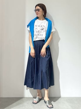 NAKAさん(レディース・161cm)の夏コーディネート