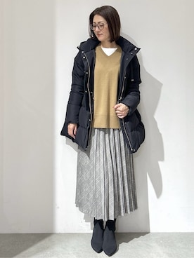 NAKAさん(レディース・161cm)の冬コーディネート