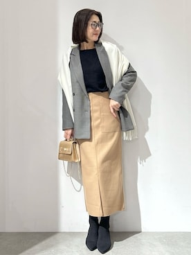 NAKAさん（レディース・161cm）の秋コーディネート