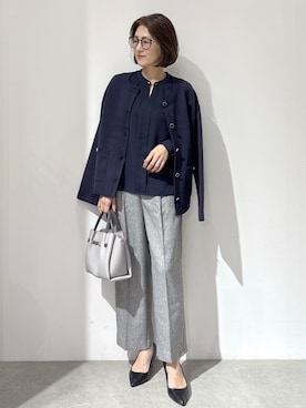 「index（インデックス）のアイテム」を使った、NAKAさん（レディース・161cm）の秋コーディネート