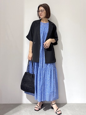 NAKAさん（レディース・161cm）の春コーディネート