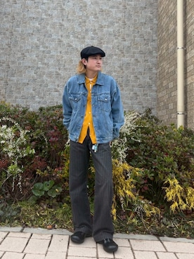 「KAIKO（カイコー）のアイテム」を使った、itokeisuke1103さん（メンズ・171cm）の春コーディネート