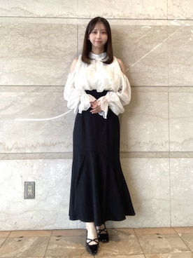 「dazzlin（ダズリン）のアイテム」を使った、hikariさん（レディース・154cm）の春コーディネート