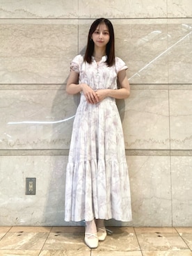 「dazzlin（ダズリン）のアイテム」を使った、hikariさん（レディース・154cm）の春コーディネート