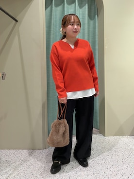 karenさん（レディース・149cm）の秋コーディネート