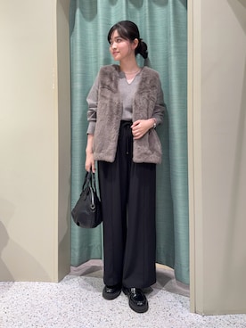「Jena espace merveilleux（ジェナ　エスパスメルヴェイユ）のアイテム（その他パンツ）」を使った、jnmizukiさん（レディース・158cm）の秋コーディネート