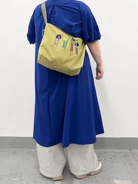 「ear PAPILLONNER（イアパピヨネ）のアイテム」を使った、こばさん（レディース・169cm）の夏コーディネート