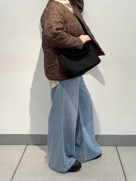 「ear PAPILLONNER（イアパピヨネ）のアイテム」を使った、こばさん（レディース・169cm）の秋コーディネート