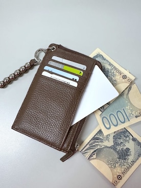 「アイテム（財布）」を使った、こばさん（レディース・169cm）の秋コーディネート