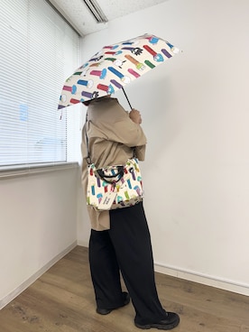 「アイテム（キーケース/キーアクセサリー）」を使った、こばさん（レディース・169cm）の秋コーディネート