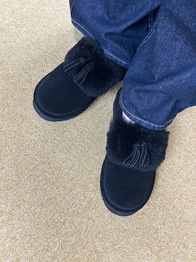 「モカシン」｜こばさん（レディース・169cm）の冬コーディネート