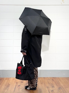 「ear PAPILLONNER（イアパピヨネ）のアイテム」を使った、こばさん（レディース・169cm）の春コーディネート