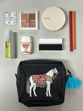 「アイテム（ボディ・ヘアケア）」を使った、こばさん（レディース・169cm）の秋コーディネート