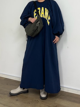 「イエベ春」｜こばさん（レディース・169cm）の秋コーディネート