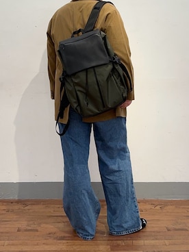 「ear PAPILLONNER（イアパピヨネ）のアイテム」を使った、こばさん（レディース・169cm）の春コーディネート