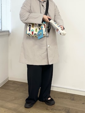 「アイテム（その他アウター）」を使った、こばさん（レディース・169cm）の秋コーディネート