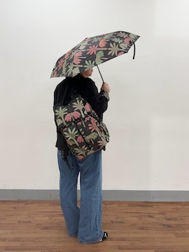 「ear PAPILLONNER（イアパピヨネ）のアイテム」を使った、こばさん（レディース・169cm）の春コーディネート