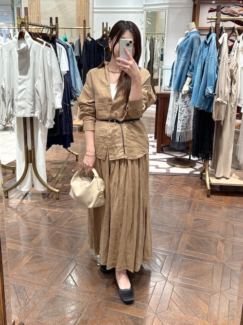 リネンバックタイシャツ