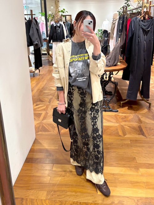 レーススカート（スカート）｜LOUNGEDRESS（ラウンジドレス）の