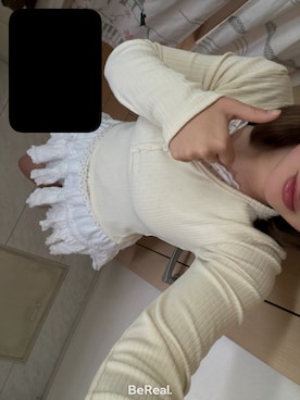 「アイテム（ビジネスシャツ）」を使った、MIAさん（レディース・166cm）の夏コーディネート