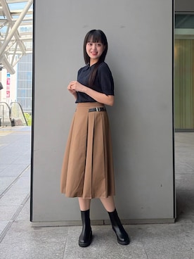 「NATURAL BEAUTY BASIC（ナチュラルビューティーベーシック）のアイテム」を使った、aiknbb62さん（レディース・166cm）の夏コーディネート