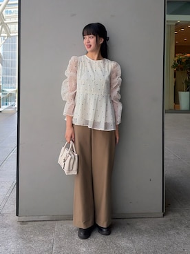 「大人フェミニン」｜aiknbb62さん（レディース・166cm）の夏コーディネート