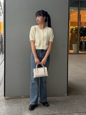 「NATURAL BEAUTY BASIC（ナチュラルビューティーベーシック）のアイテム（その他パンツ）」を使った、aiknbb62さん（レディース・166cm）の秋コーディネート