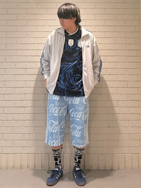 颯斗さん(メンズ・180cm)の夏コーディネート