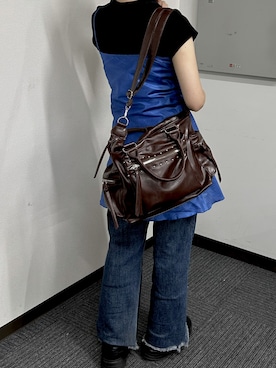 「ALTROSE（アルトローズ）のアイテム」を使った、Tさん（レディース・158cm）の秋コーディネート