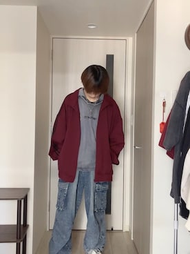 「OY（オーワイ）のアイテム」を使った、remon さん（メンズ・169cm）の春コーディネート