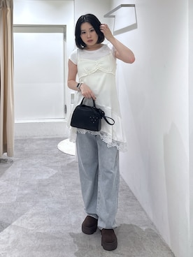 reikamfmさん（レディース・158cm）の夏コーディネート