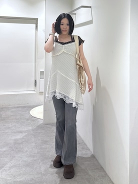 reikamfmさん（レディース・158cm）の夏コーディネート
