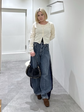 「FREE'S MART（フリーズマート）のアイテム」を使った、reikamfmさん（レディース・158cm）の夏コーディネート
