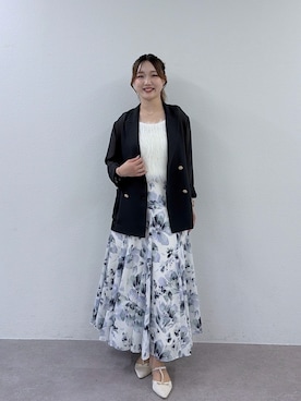 「La boutique BonBon（ラブティックボンボン）のアイテム」を使った、mebukiさん（レディース・158cm）の夏コーディネート