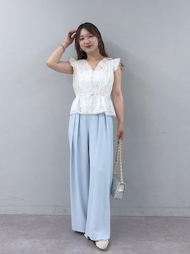 mebukiさん（レディース・158cm）の夏コーディネート