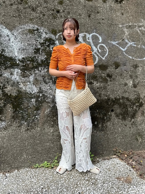 THE YOn（ザヨン）の「レーシーシアーイージーパンツ（その他パンツ