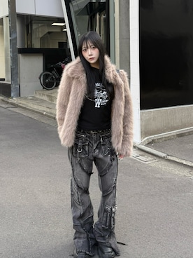 pomurrrさん（レディース・155cm）の冬コーディネート