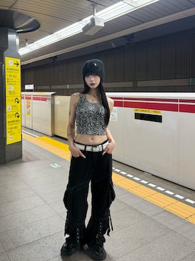 「ビーニー」｜pomurrrさん（レディース・155cm）の春コーディネート